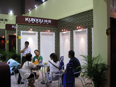 坤秀木门2012年广州展会