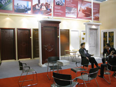 坤秀木门2011年北京展会
