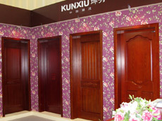 坤秀木门2012年北京展会