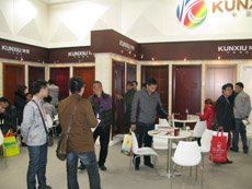 坤秀木门2013年北京展会